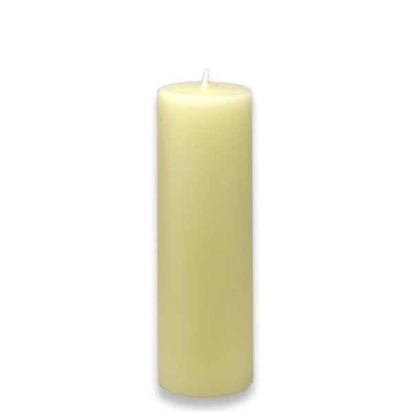 Zest Candle Zest Candle CPZ-168-24 2 x 6 in. Pale Ivory Pillar Candle -24pcs-Case- Bulk CPZ-168_24